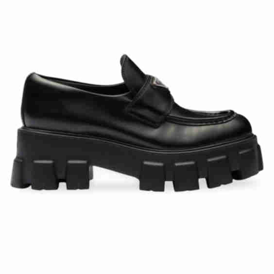 Monolith Brushed Leather Loafers