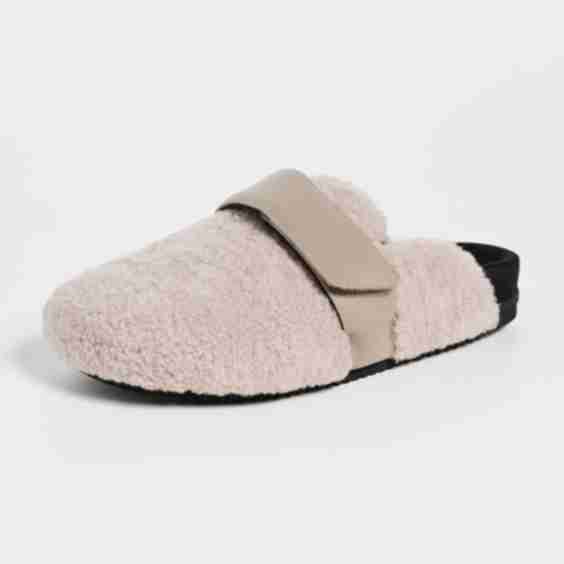Fuzzy Loafer Mules