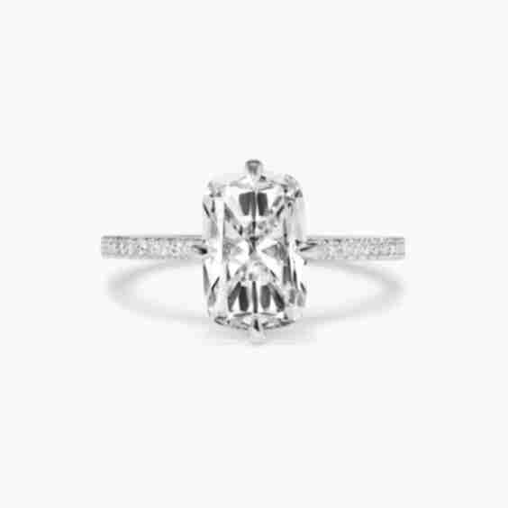 Cushion Cut Diamond Ring