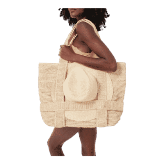 Straw Traveler Hat Bag