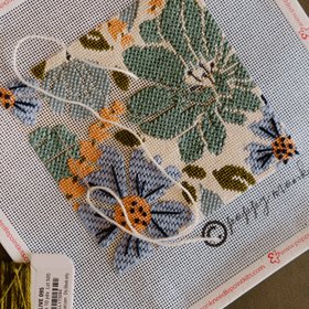 Poppy Monk Needlepoint