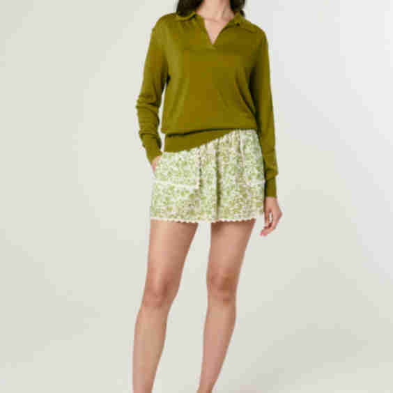 Paola Floral Shorts