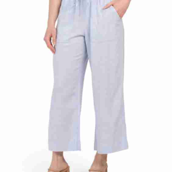 Linen Blend Pants