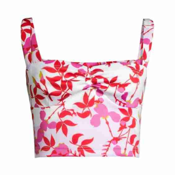 Devi Bonded Floral Tank Top