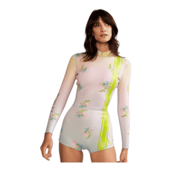 Ombre Floral Wetsuitombre Floral Wetsuit