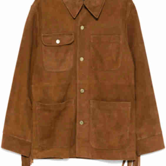 Westward Fringe Suede Jacket