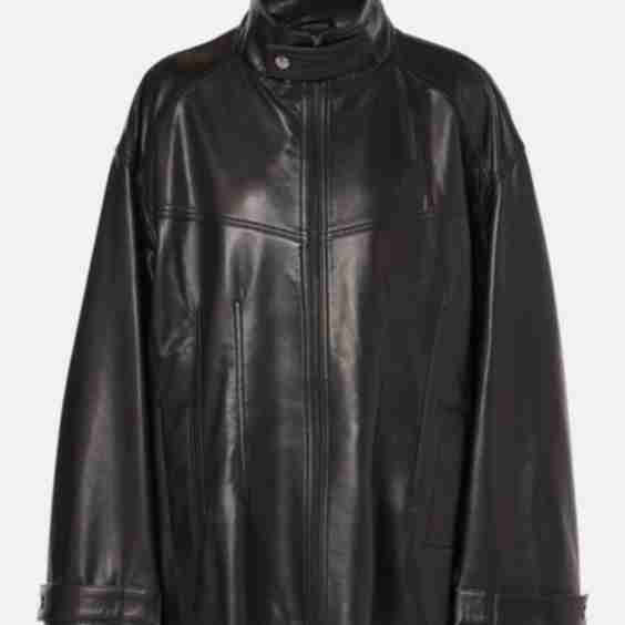 Rue Paneled Leather Jacket