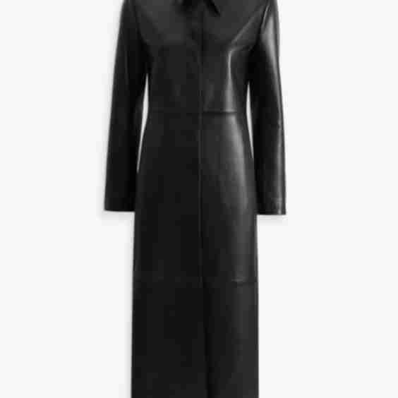 Gotham Sleek Leather Coat