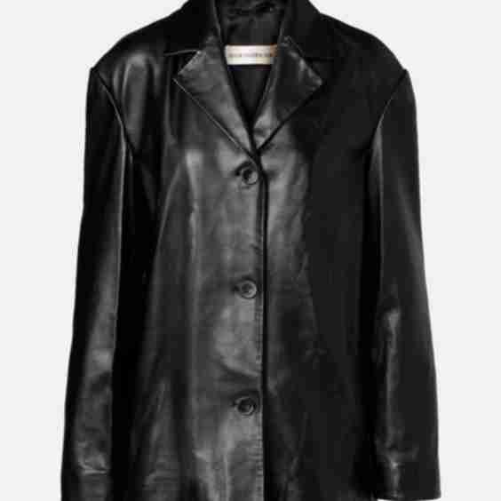 Opus Leather Blazer