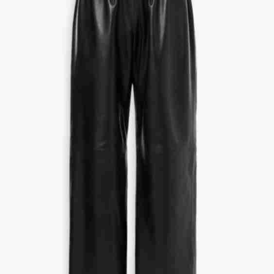 Olan Sleek Leather Pants