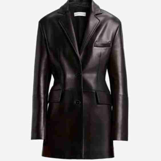 Cass Tailored Leather Jacket