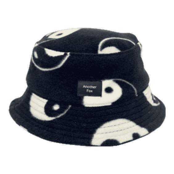 Yin Yang Polar Fleece Bucket Hat