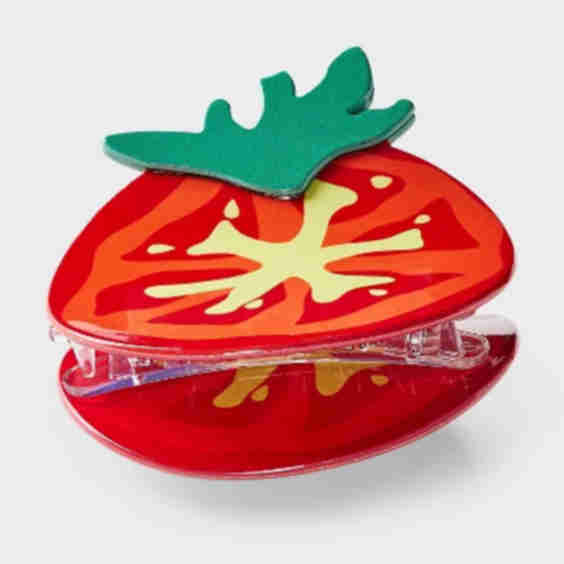 Mini Strawberry Hair Claw