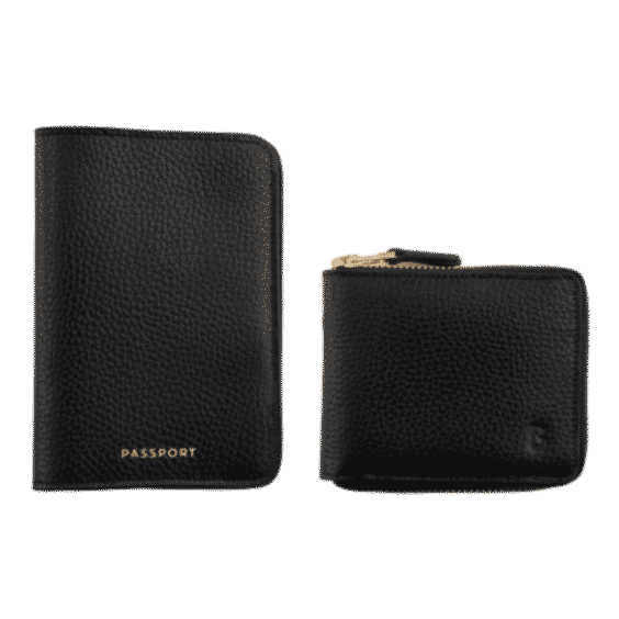 Wallet & Passport Case Set - Women's