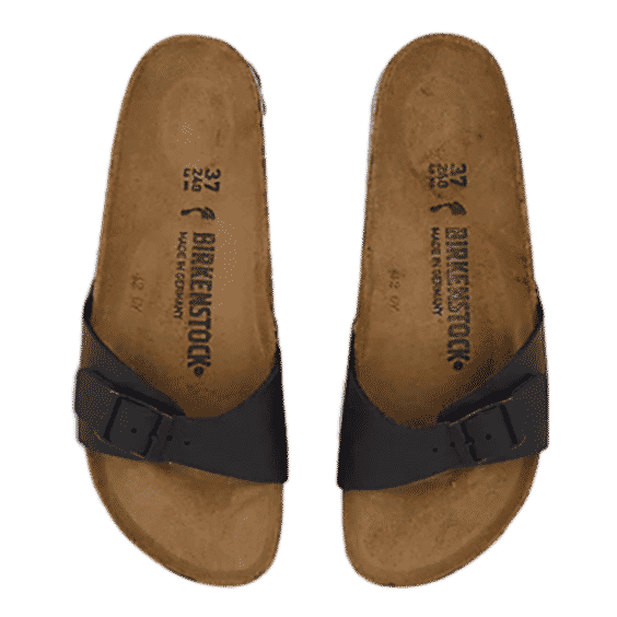 Madrid 1 Bar Faux-Leather Sandals