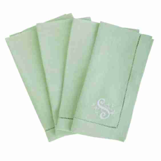 Over The Moon x Sferra Monogram Dinner Napkin, Set of 4