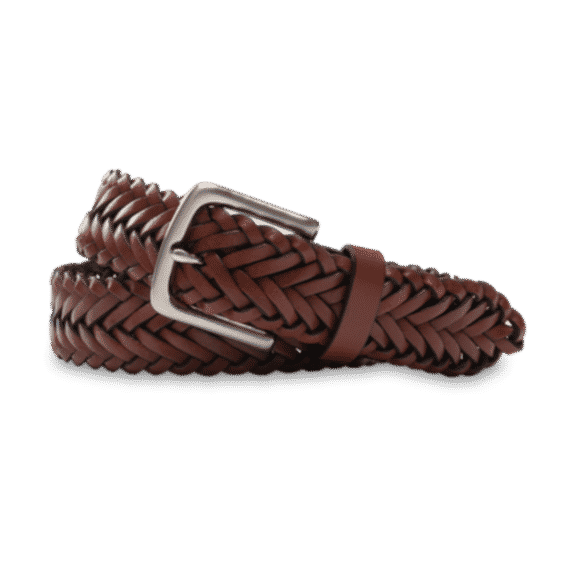 Braided Leather Belt