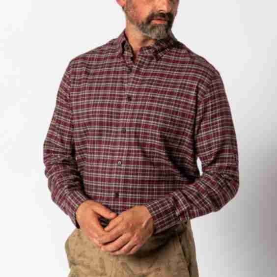 Cotton Flannel Sport Shirt