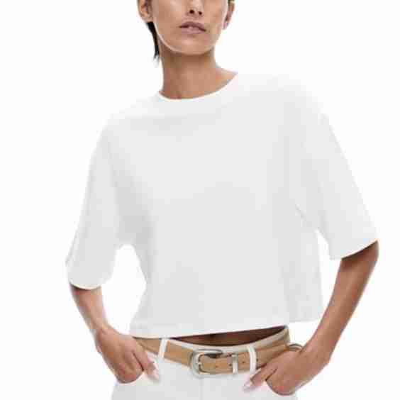 Boxy Crop Tee