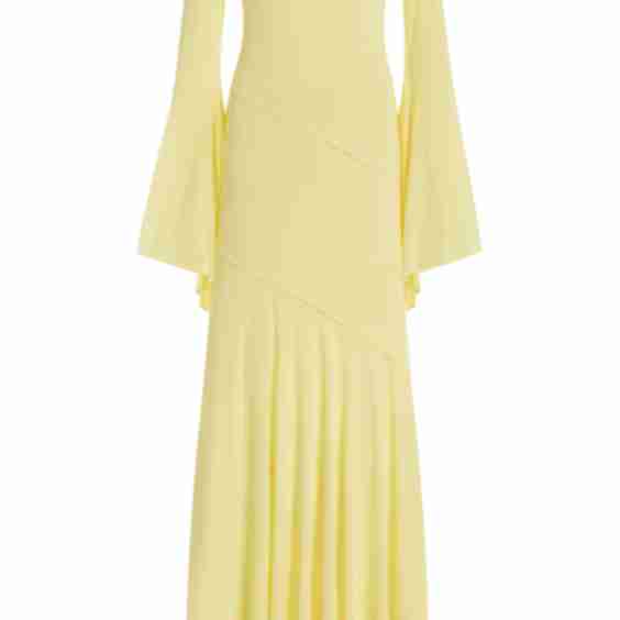 Alin Open-Back Jersey Maxi Dress