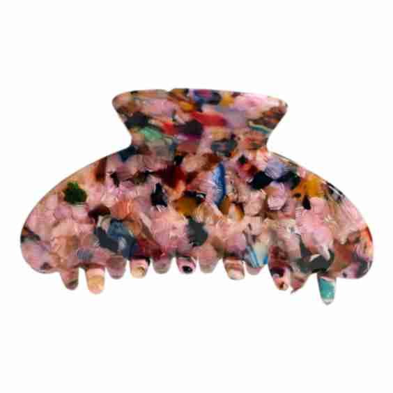 Pink Marble Couture Clip
