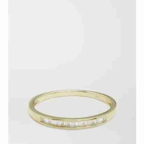 On The Upside 14-Karat Gold Diamond Ring