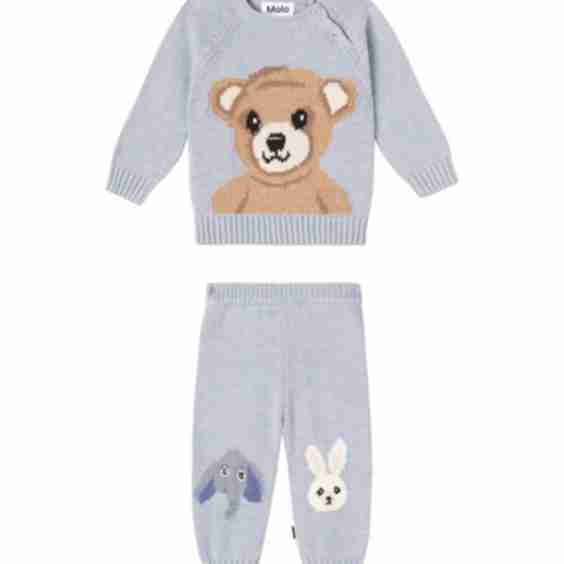 Baby Bless And Sol Sweater And Sweatpants Set
