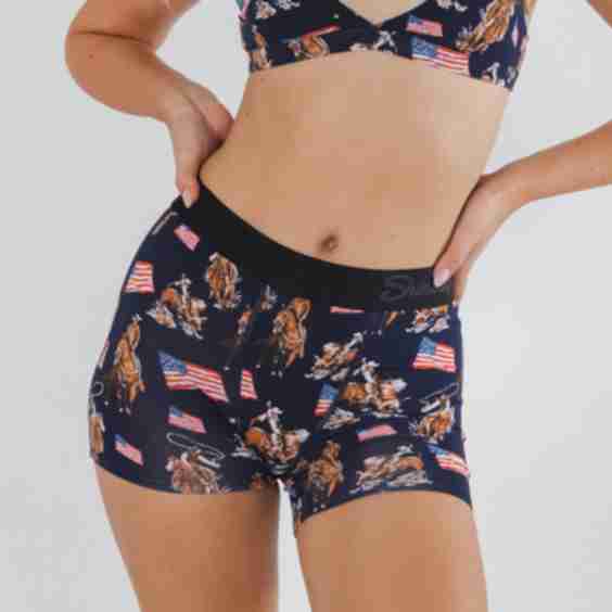 The Bootstraps & Chaps Americana Cowboy Boxers