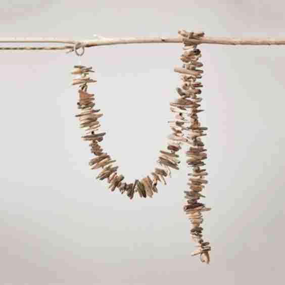 Decorative Driftwood Garland
