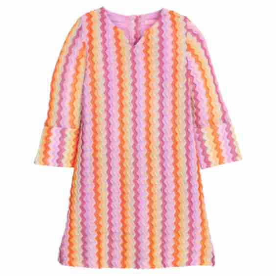Natalie Dress Milan Multi Zig Zag