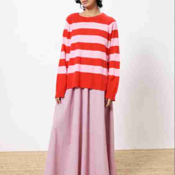 Pull Carmelle Rouge
