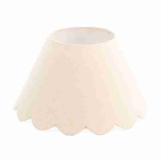 15.5x9.5 Scalloped Edge Lamp Shade