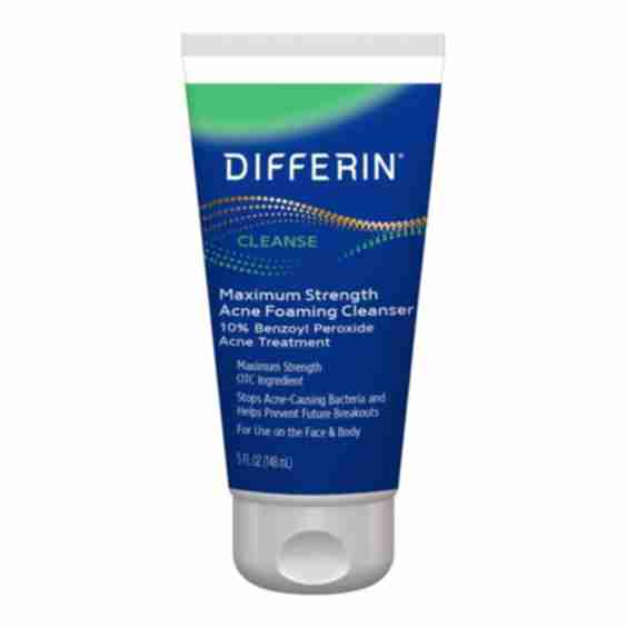 Maximum Strength Acne Foaming Face Cleanser 10% BPO