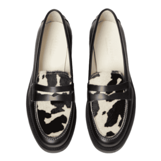 Wilde Cow Penny Loafer Womens