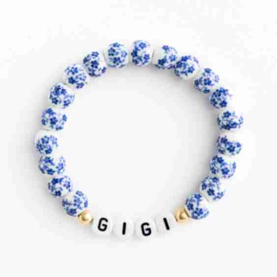 The Porcelain Floral Bracelet