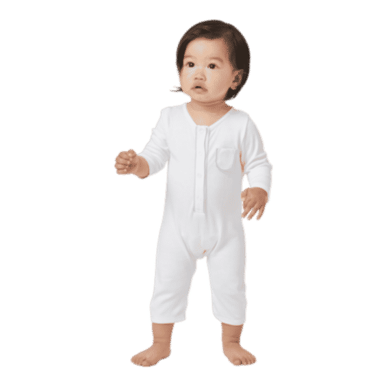Carson Onesie in Chalk