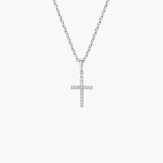 Cross Diamond Pendant 