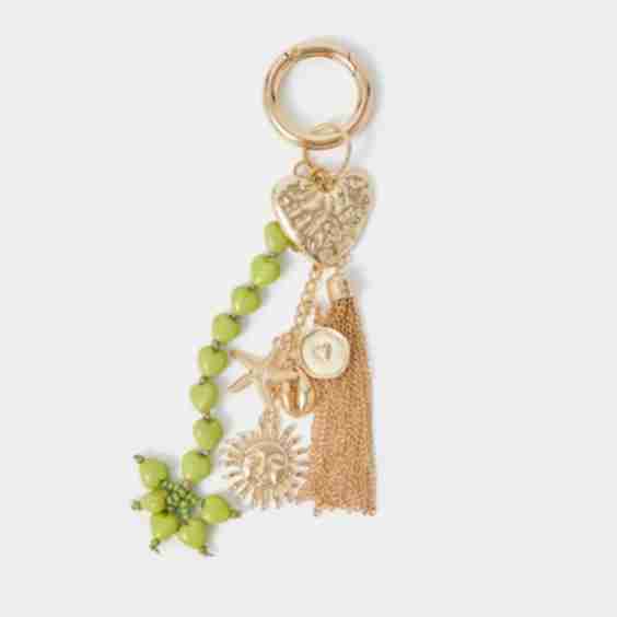 Heart Tassel Bag Charm