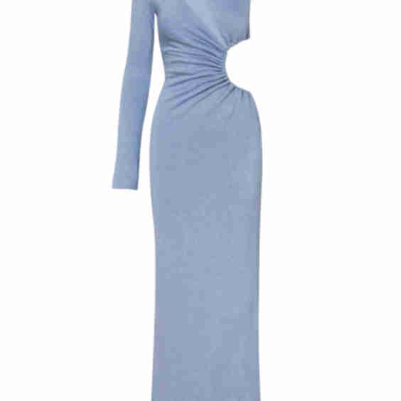 Islote Oli Ruched Cut Out Maxi Dress