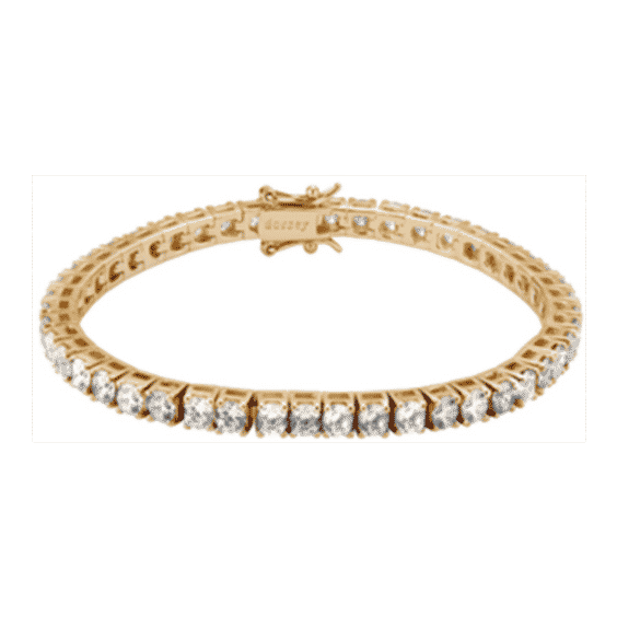 Kate Rivière Bracelet in 3.75mm Moissanite