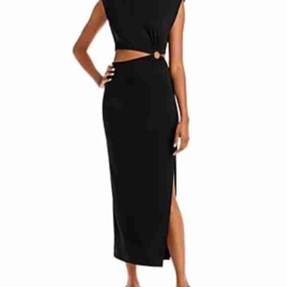 Cut Out Midi Dress