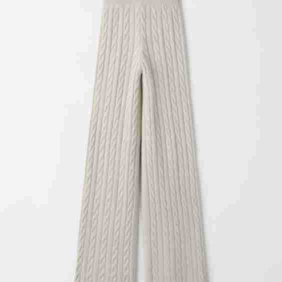 Cable Knit Pants