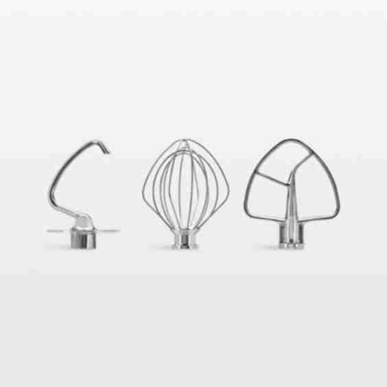 Stand Mixer Stainless Steel Mixing Attachments, Set of 3