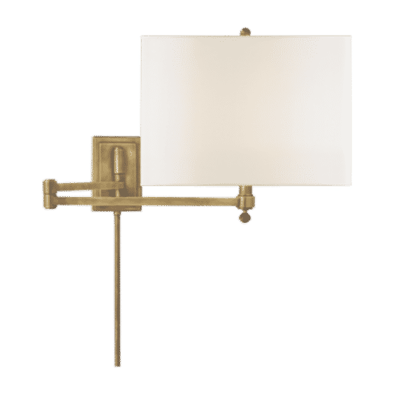   Hudson Wall Light Brass Adjustable wall light