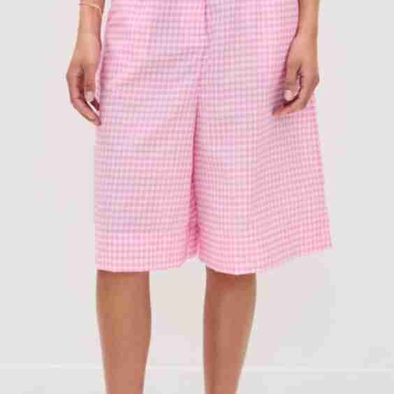 Colorblock Bermuda Shorts