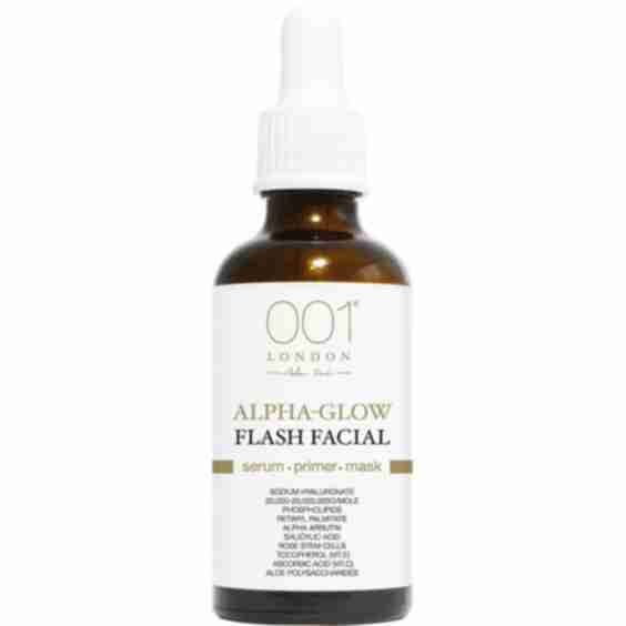 Alpha-Glow Flash Facial Serum-Primer-Mask