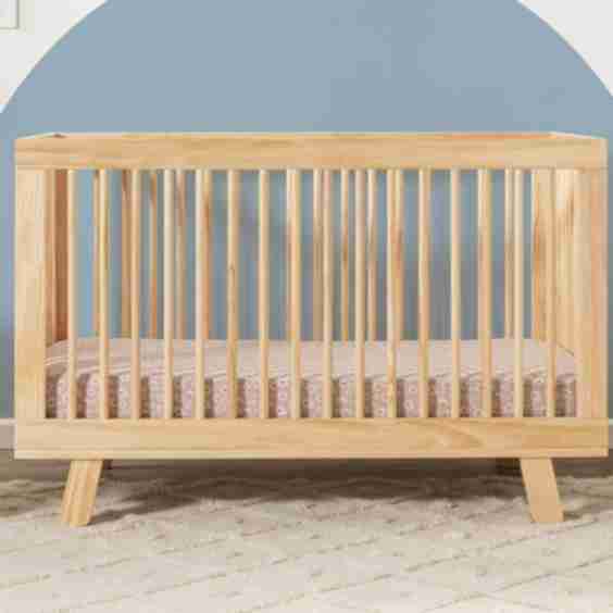 Hudson 3-in-1 Convertible Crib with Toddler Bed Conversion Kit