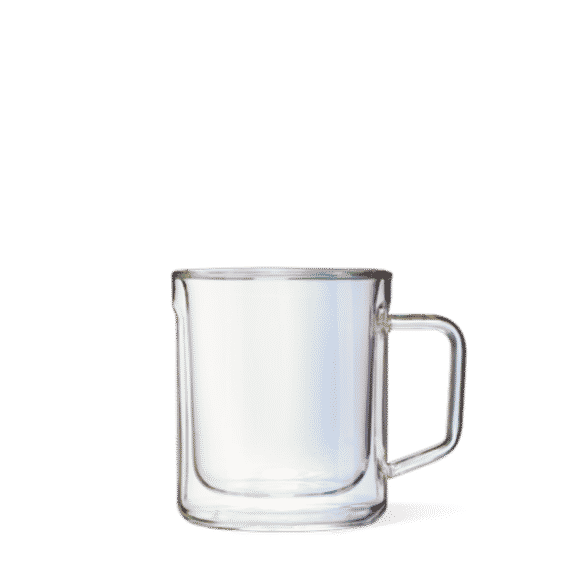 Clear Glass Mug Set