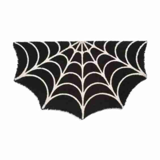 20x34 Cobweb Shaped Coir Doormat