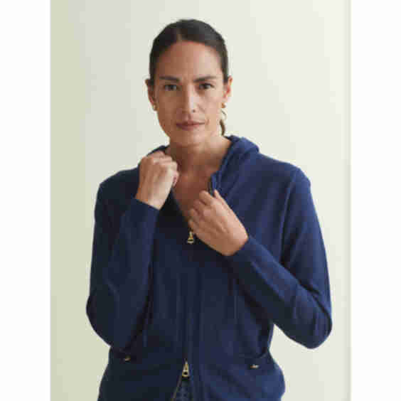 Enza Washable Cashmere Hoodie